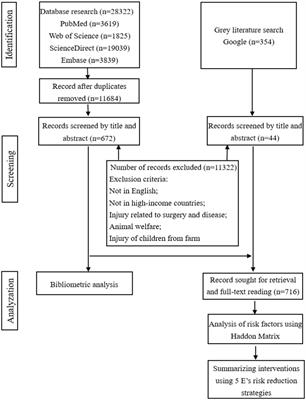 Profile and risk factors in farmer injuries: a review based on Haddon matrix and 5 E’s risk reduction strategy